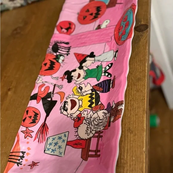 Peanuts Halloween Themed Ceramic Tray platter - Picture 2 of 2
